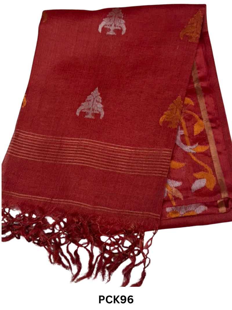 Pure Gachi By Gachi Tussar With Tissue Saree