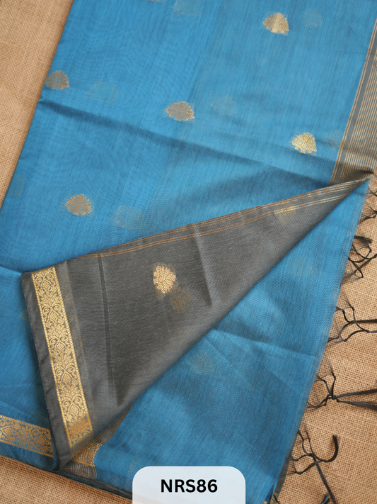CHANDERI INSPIRED MAHESWARI SAREE