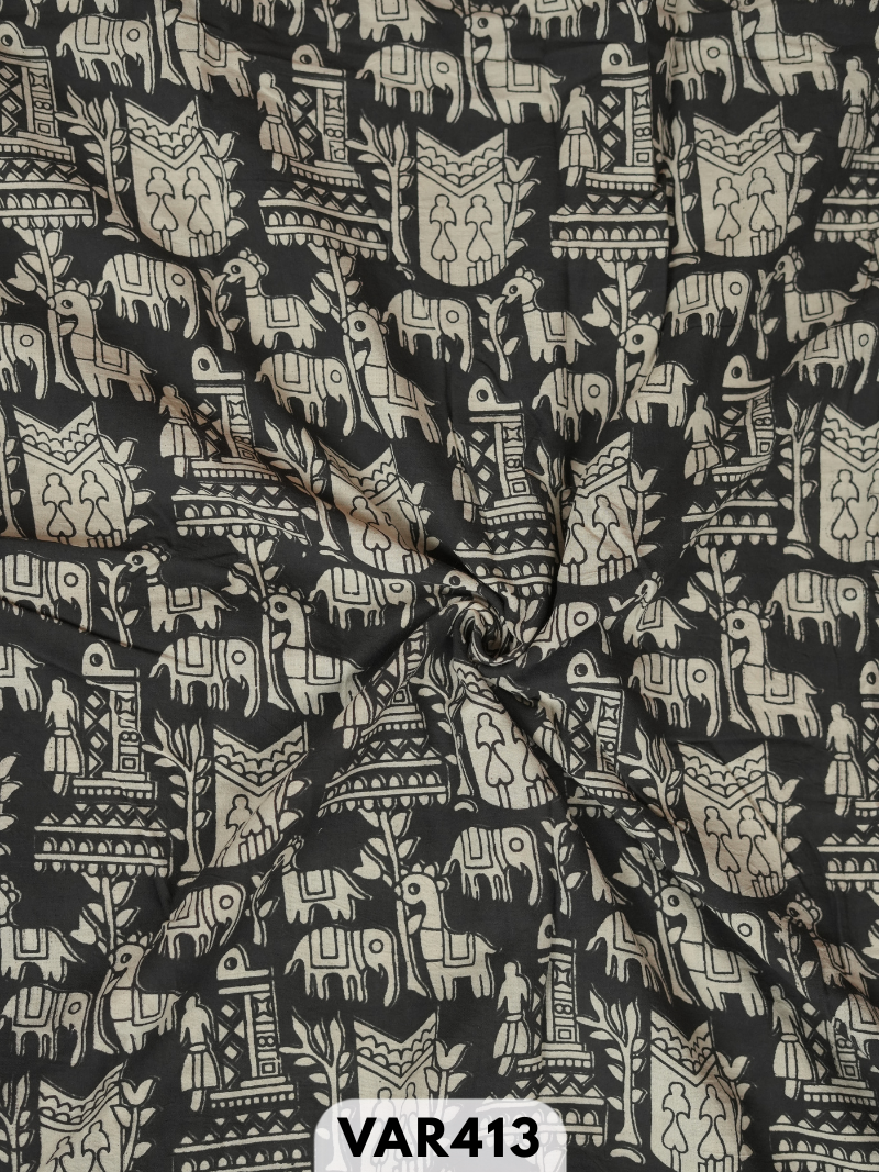 KALAMKARI FABRICS-1 MTR