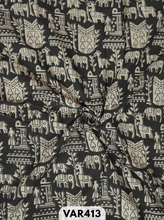 KALAMKARI FABRICS-1 MTR