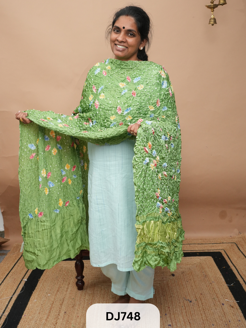 BANDHANI MULTI COLOUR DUPATTA
