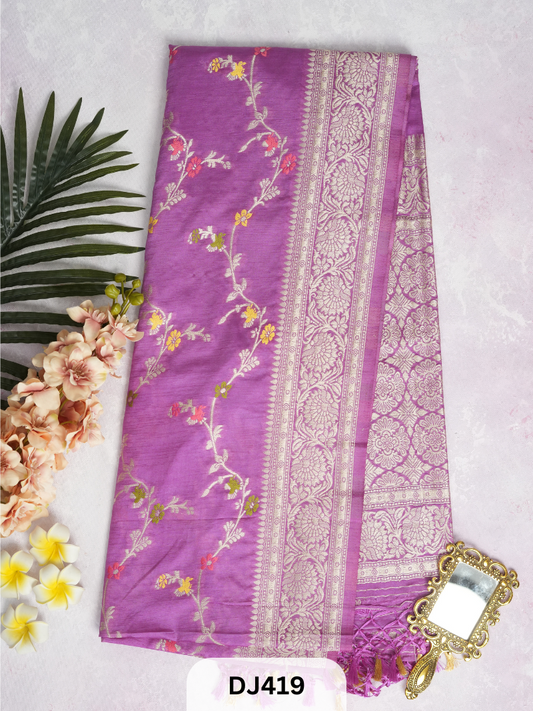 Semi Matka With Meenakari Weave