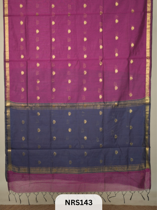 CHANDERI INSPIRED MAHESWARI SAREE