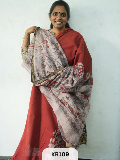 KALAMKARI KOTA SAREE