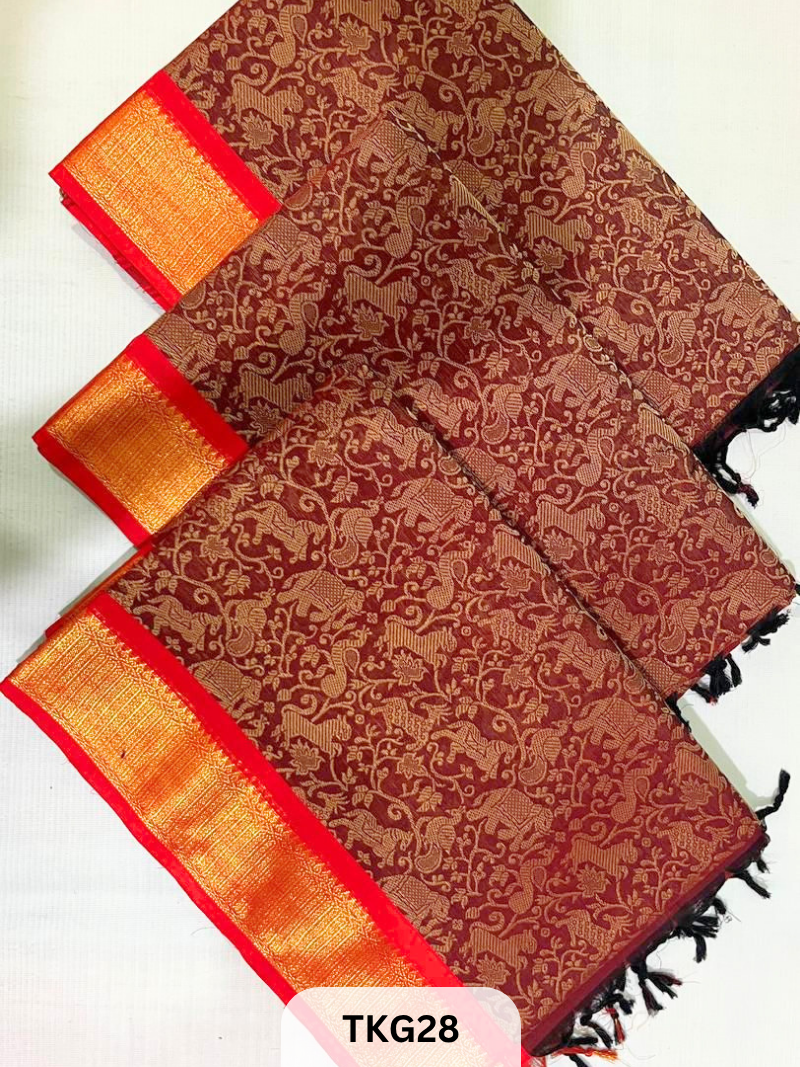 Vanasingaram  Kanchi Cotton Saree