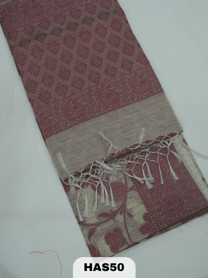 BANARAS COTTON JACQUARD SAREE