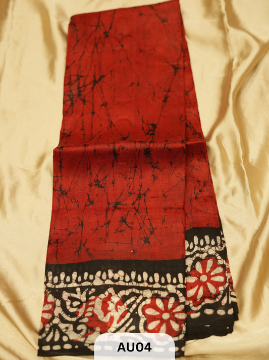 SOFT SILK BLEND TUSSAR | WITHOUT BLOUSE