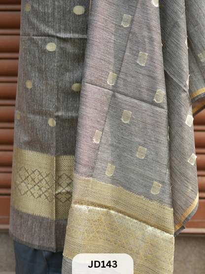 CHANDERI POLKA SALWAR - 3 PCS