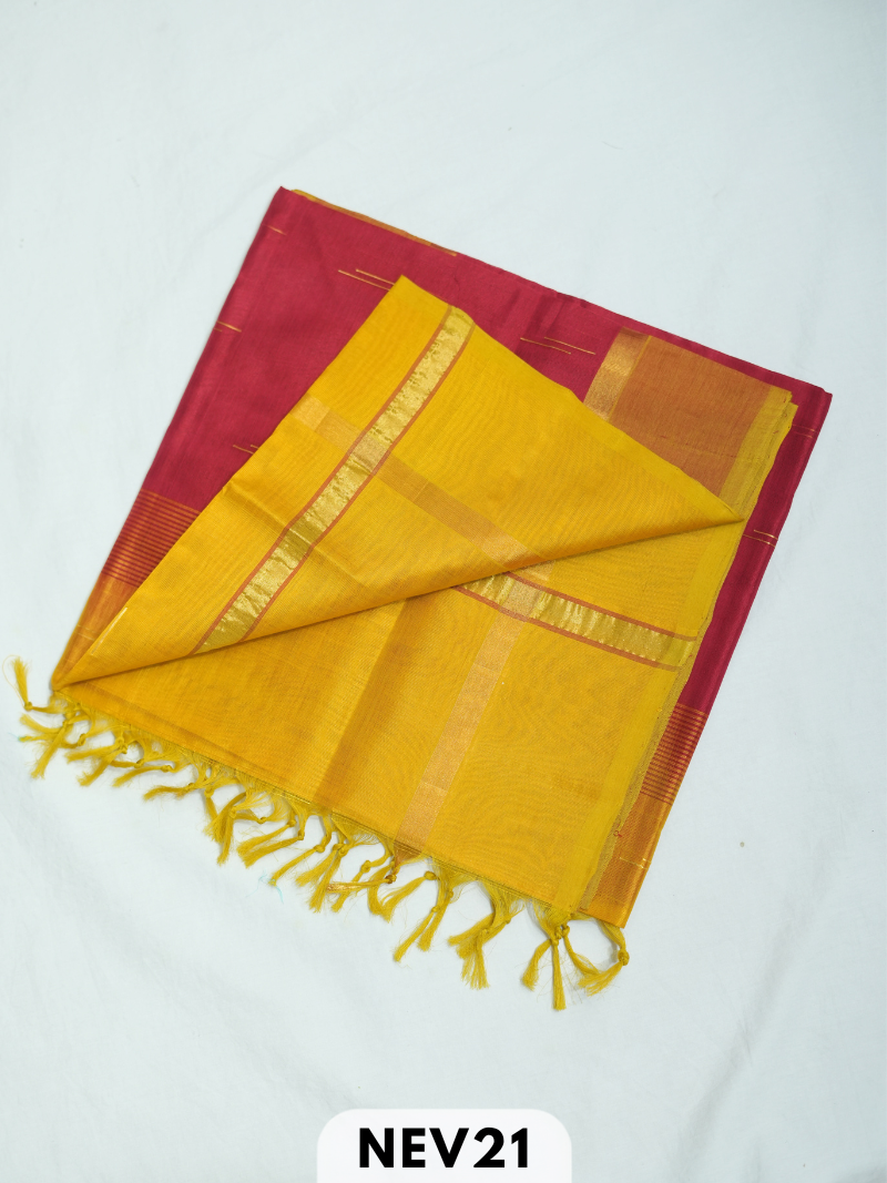 MALAI THULI SILK COTTON SAREE