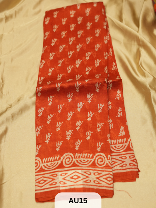 SOFT SILK BLEND TUSSAR | WITH BLOUSE