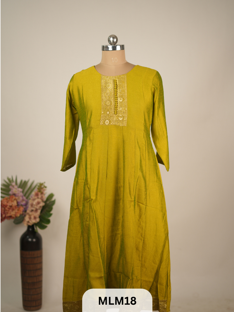 PURE COTTON KURTI SET