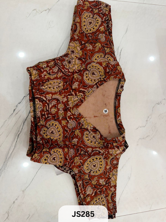 Kalamkari Stitched Blouse - 36 Size