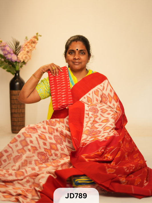 IKKAT POCHAMPALLY HANDLOOM MERCHANDISE SAREE