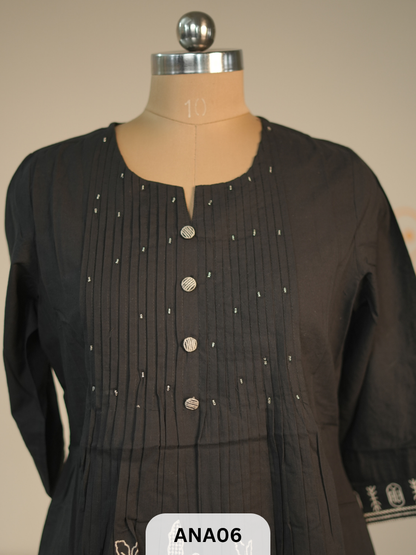 PLEATED KURTI TOP