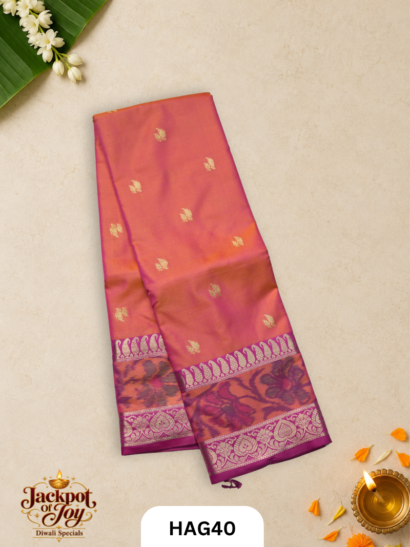 Nano Pochampalli Soft Silk Saree