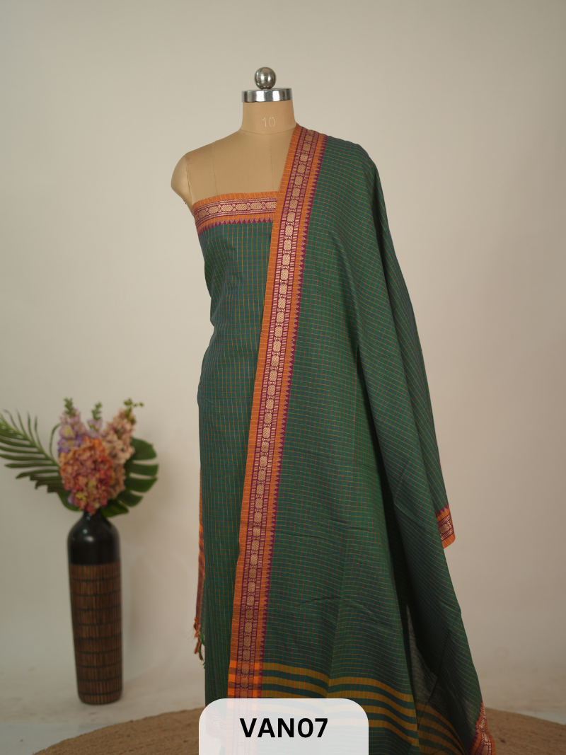 NARAYANPET MERCERISED SOFT COTTON SALWAR SUIT