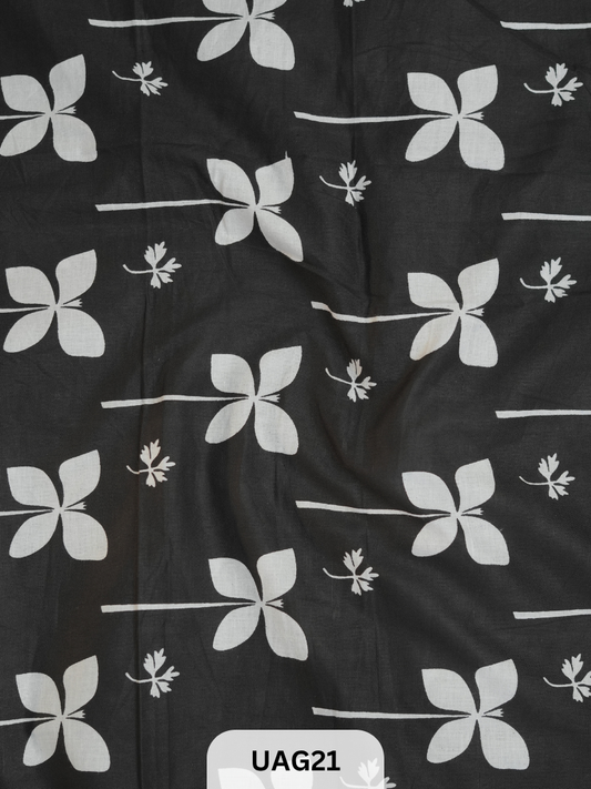 JAIPUR COTTON FABRIC - SCREEN PRINT 1 MTR
