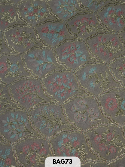 banaras alfi zari fabric -1 mtr