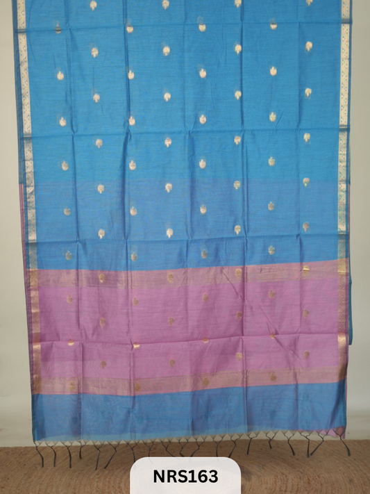 CHANDERI INSPIRED MAHESWARI SAREE