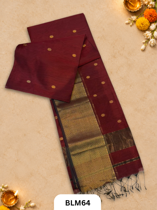 Big & Small Border Butidaar Saree