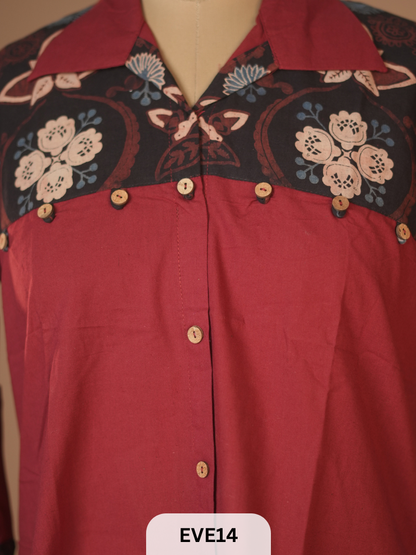 PLAIN COTTON SHORT TOP