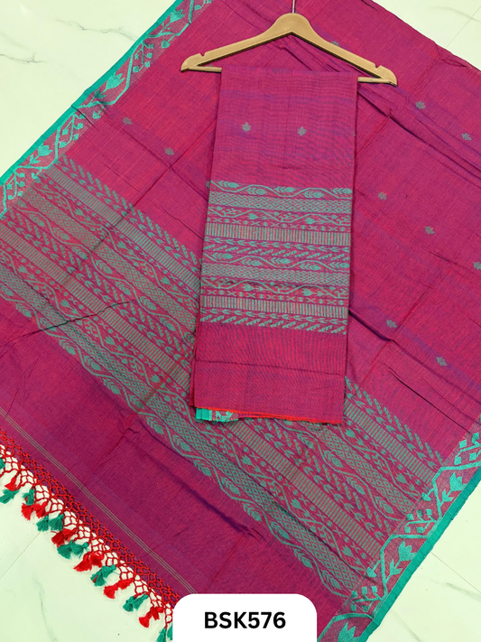 Premium Pure Handloom Cotton Bhujodi Salwar Suit
