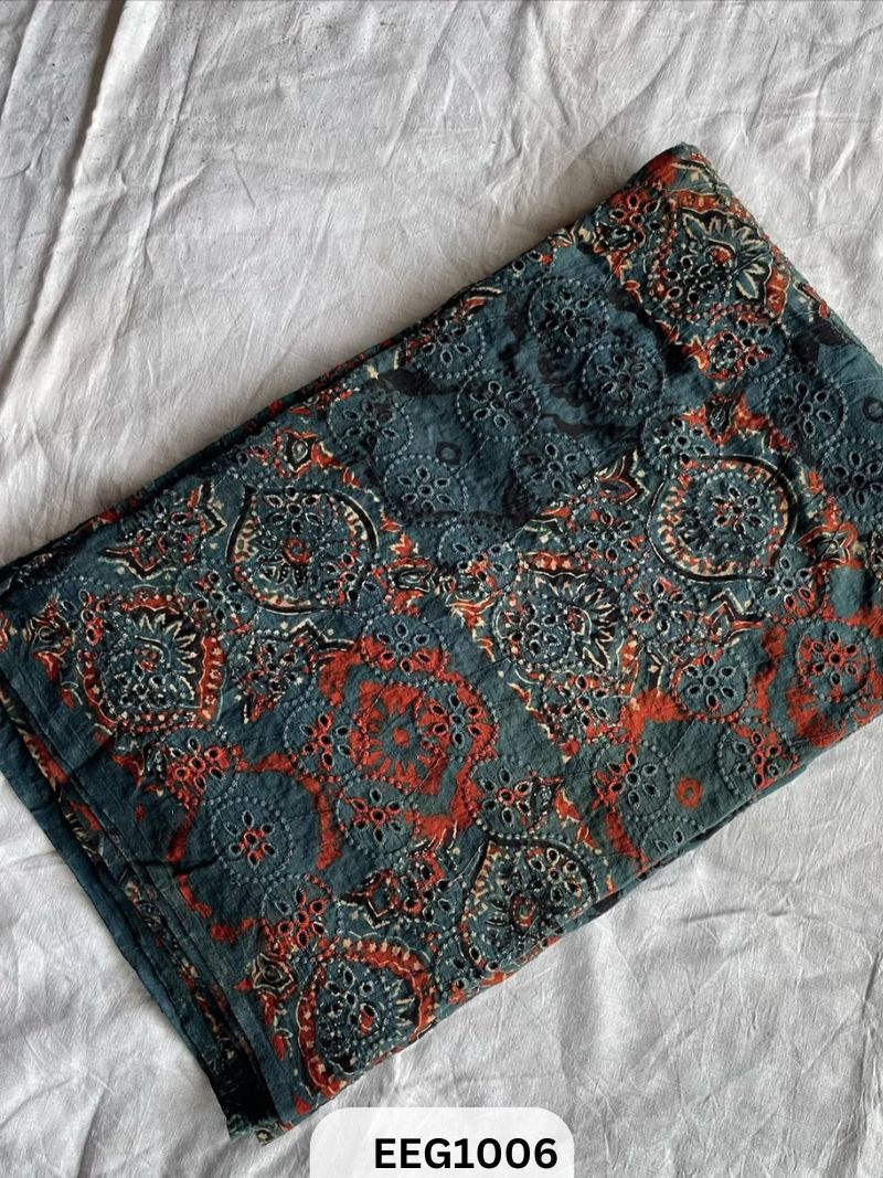 PREMIUM COTTON HAKOBA AJRAKH FABRIC-1MTR