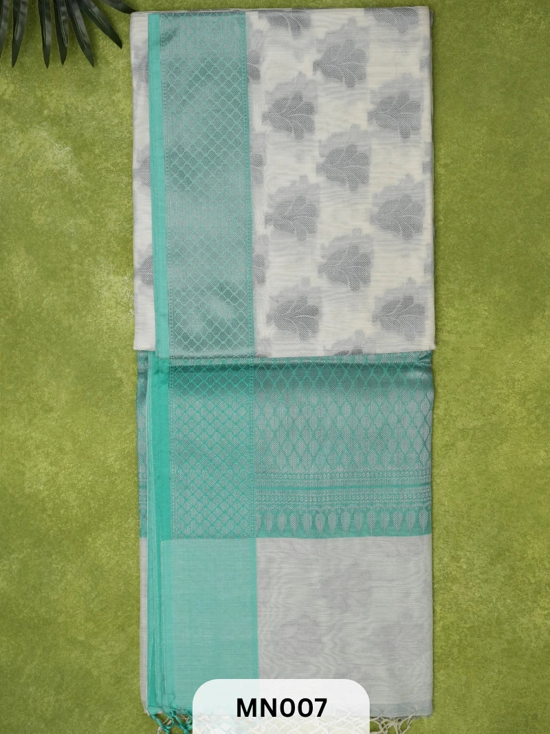 TISSUE LINEN SAREE