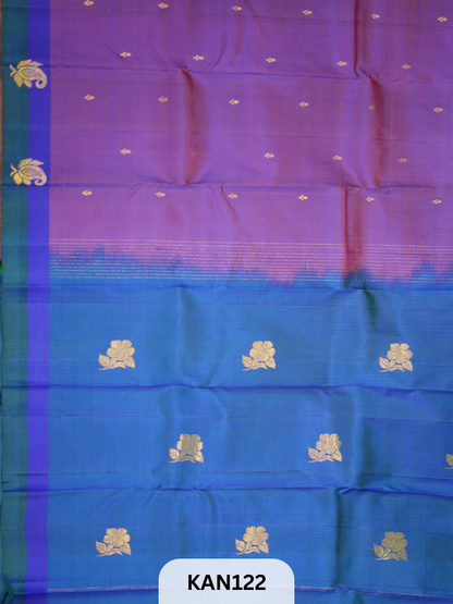 KANCHIPURAM BUTTA BORDER SAREE