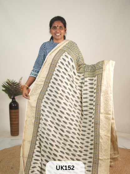 DOLA AJRAKH SAREE