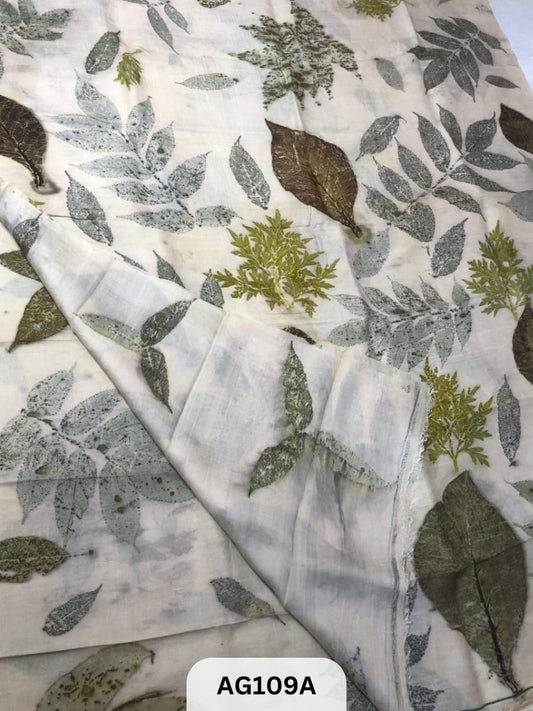 BISHNUPUR PURE SILK| ECO PRINT SAREE