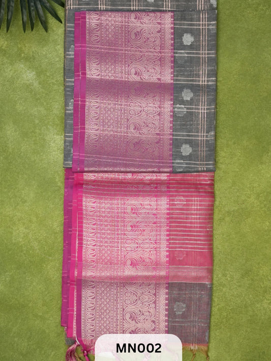 TISSUE LINEN SAREE