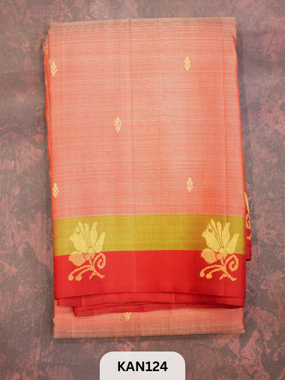 KANCHIPURAM BUTTA BORDER SAREE