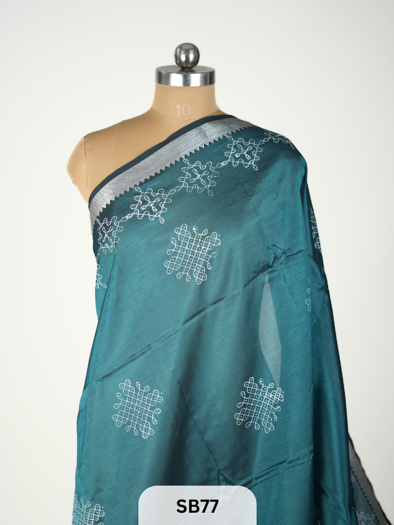 MARGAZHI KOLAM - MANGALGIRI SILK COTTON