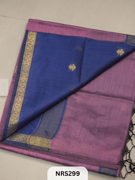 CHANDERI INSPIRED MAHESWARI SAREE