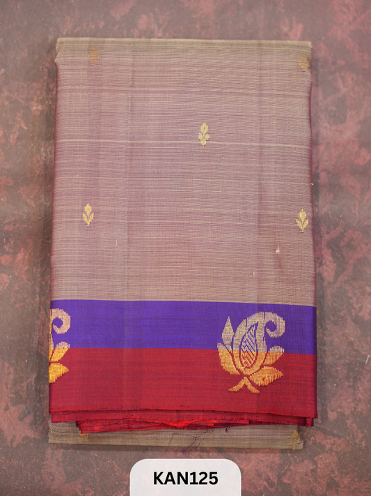 KANCHIPURAM BUTTA BORDER SAREE