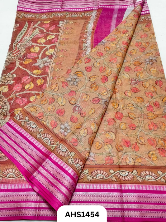 Pure Kota Cotton Digital Print Saree