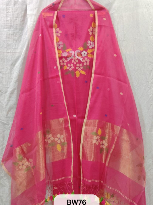 MUSLIN JAMDANI PAITHANI TOP DUPATTA