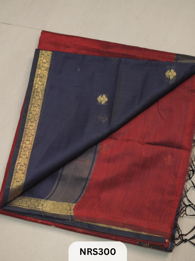 CHANDERI INSPIRED MAHESWARI SAREE