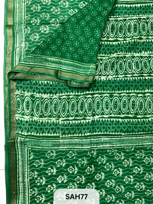 DOLA SILK NAKSHI BORDER SAREE