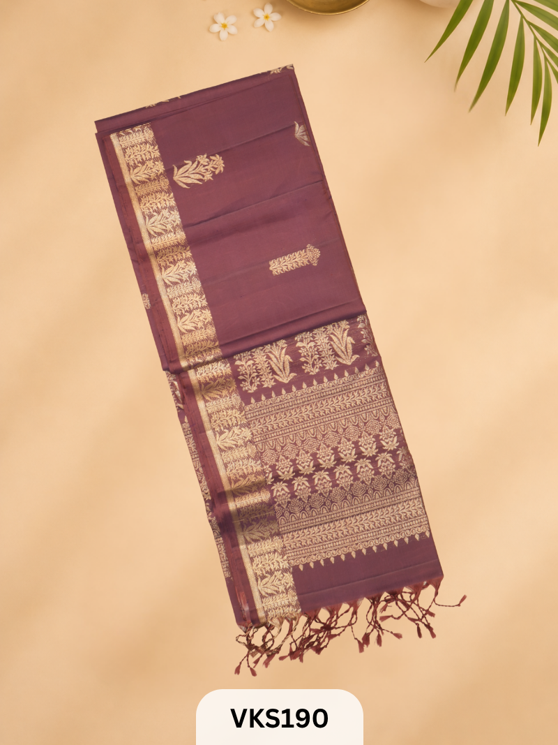 PURE KANCHIPURAM PURE SOFT SILK SAREE