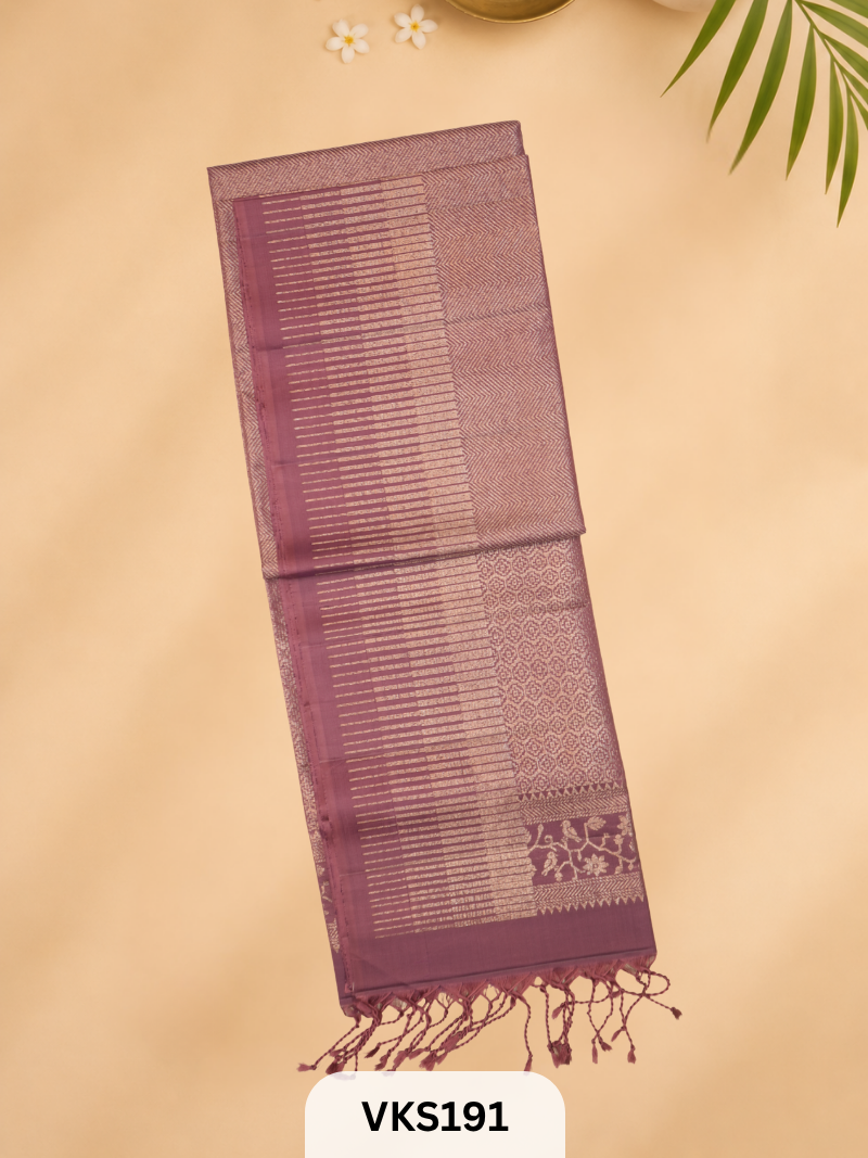 PURE KANCHIPURAM PURE SOFT SILK SAREE