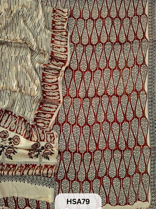 MODAL BAGRU PRINTS - 2 PCS SUIT
