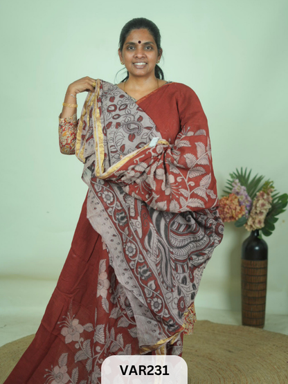 KALAMKARI KOTA SAREE