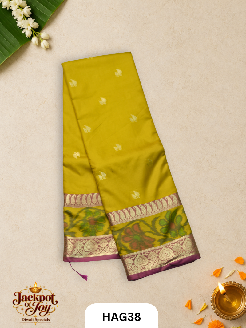 Nano Pochampalli Soft Silk Saree