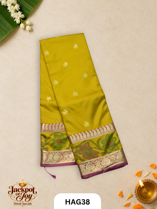 Nano Pochampalli Soft Silk Saree