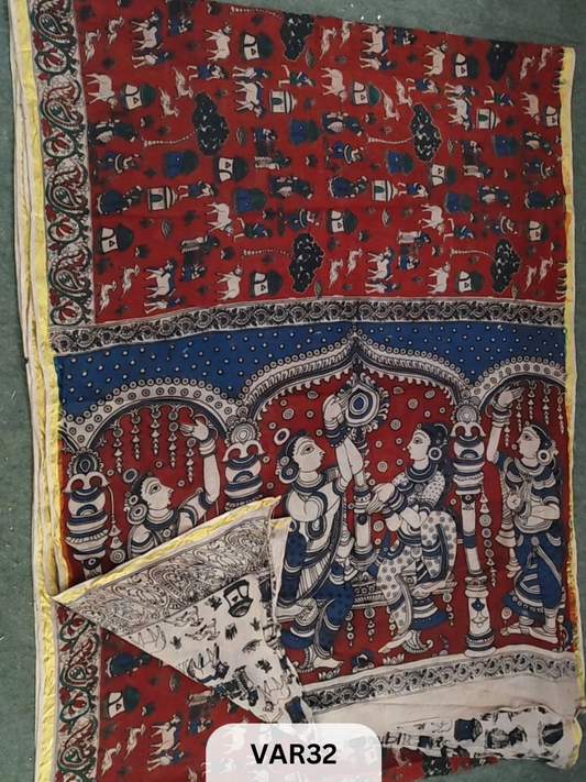 KALAMKARI KOTA SAREE
