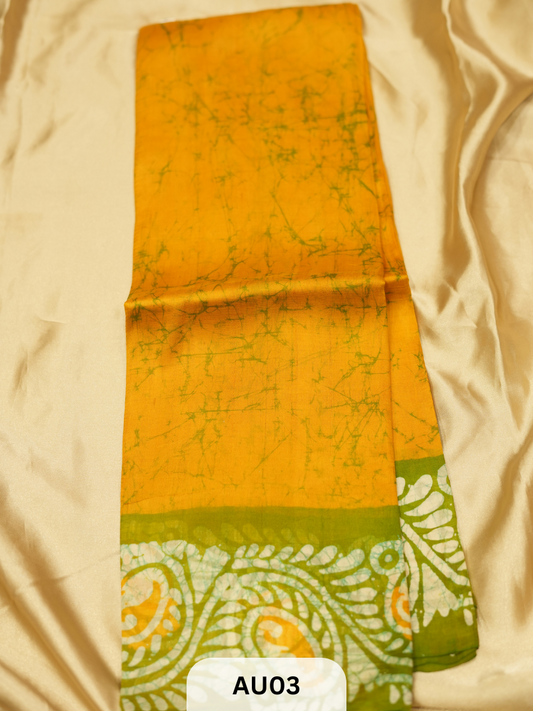 SOFT SILK BLEND TUSSAR | WITHOUT BLOUSE