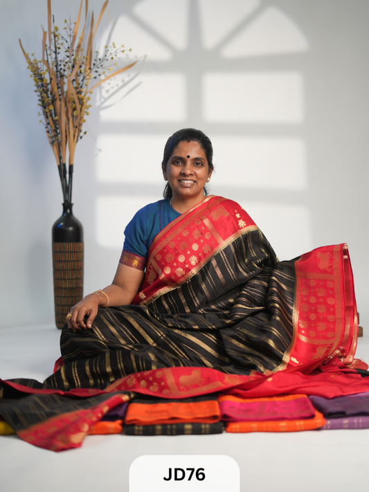 BINNY CREPE SILK SAREE
