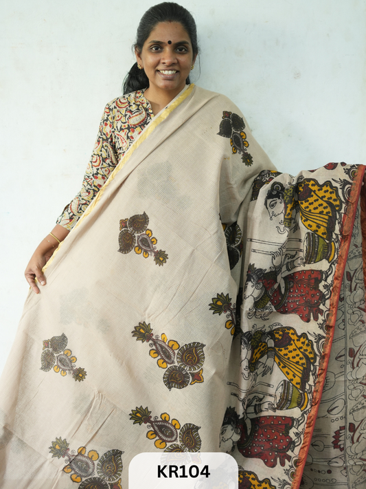 KALAMKARI KOTA SAREE